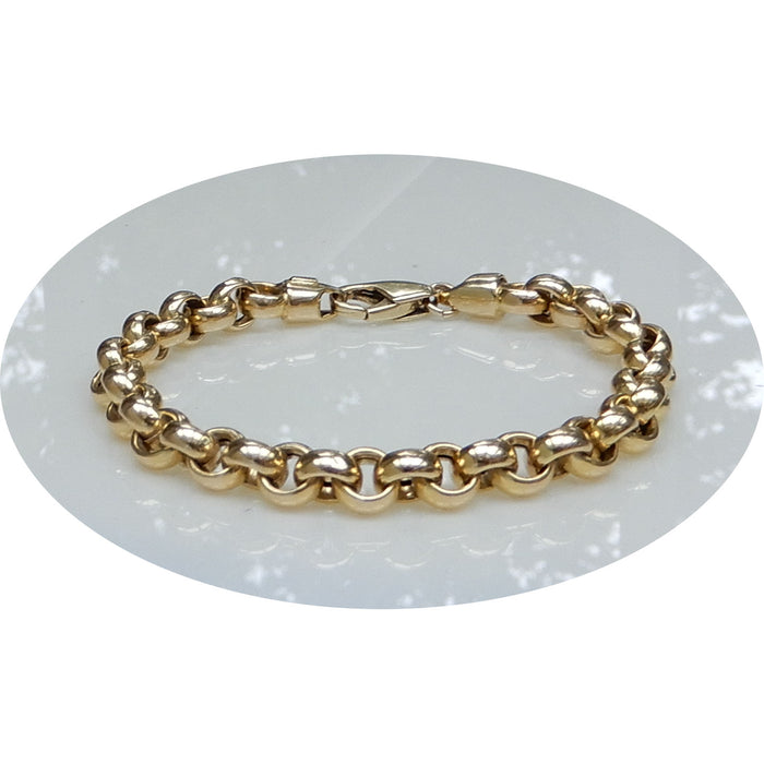Armband, Jasseron, 14K Goud