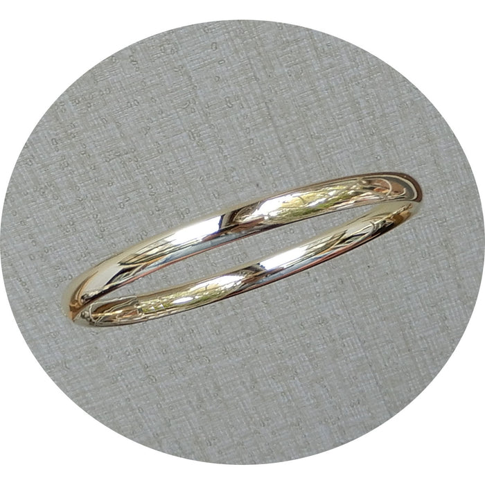 Slavenarmband, Glad, 14Krt Goud