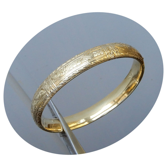 Armband, Floraal, 18K Geelgoud