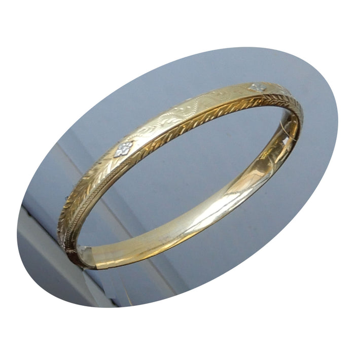 Armband, Grave, 14K Goud