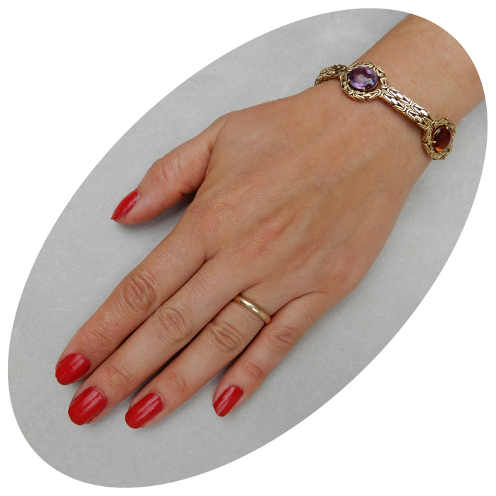 Armband, Byzantijns, 14K Goud