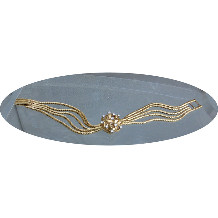 OMEGA Horloge-Armband, Diamant, Octopus, 18K