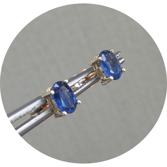 Set, Saffier, drie-delig, 14K Goud