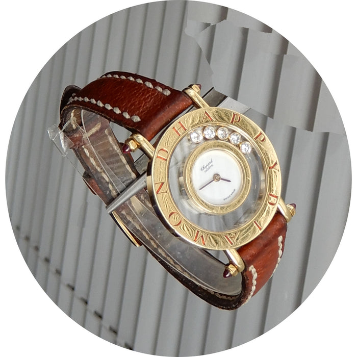 Chopard, Horloge, Happy Diamonds, 18K