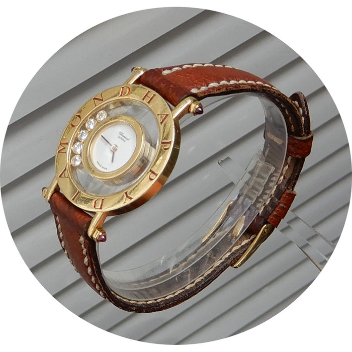 Chopard, Horloge, Happy Diamonds, 18K