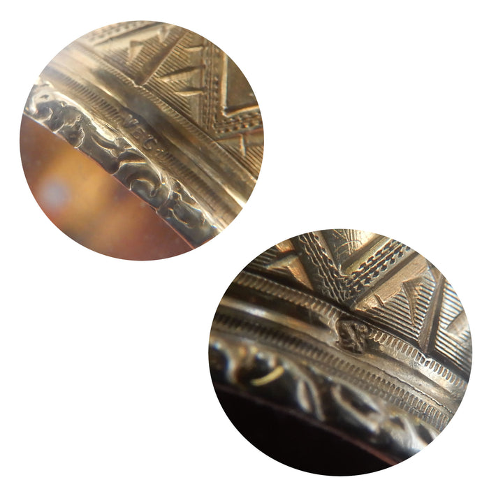 Vingerhoed, Antiek, 18K Goud