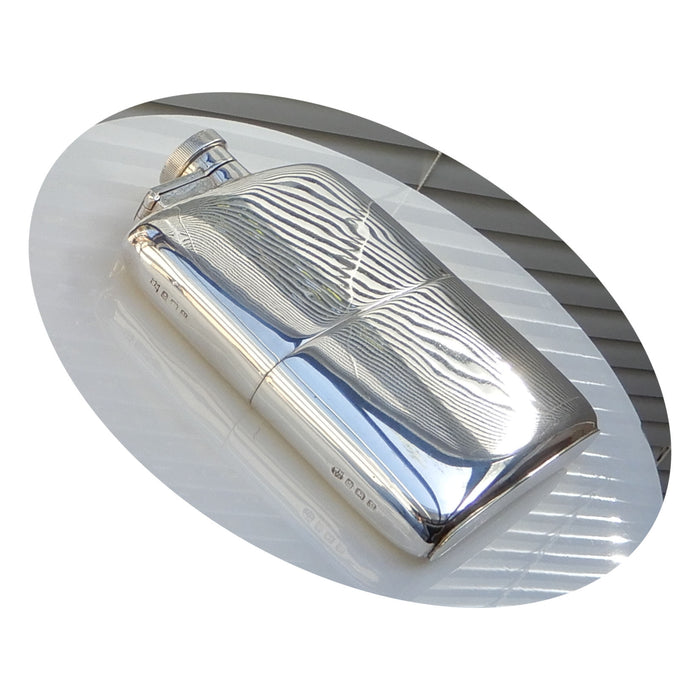 Heupflacon, Zilver, Vintage