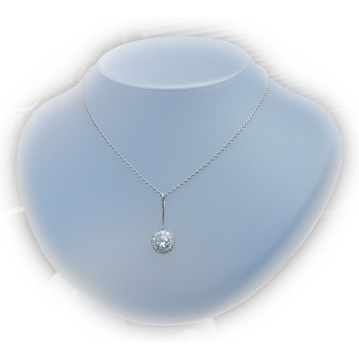 Hanger, Diamant, Staafje, 18K/14K