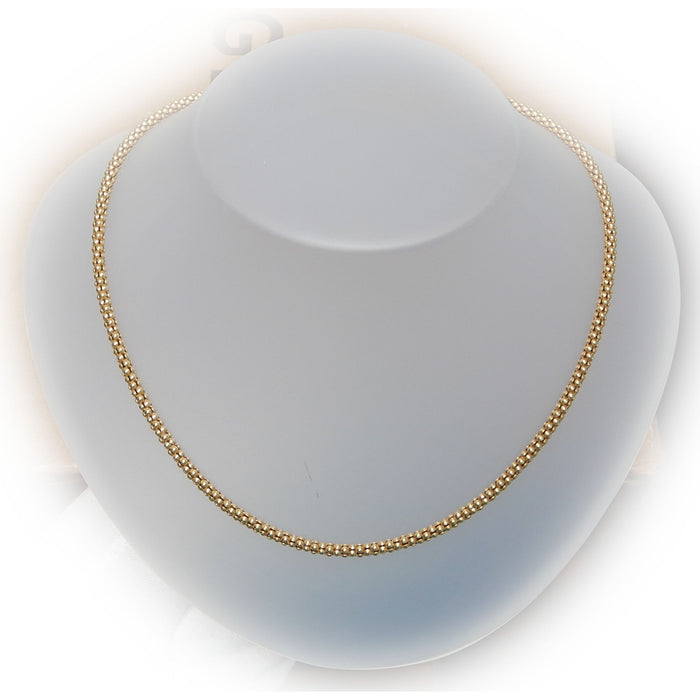 Collier, Popcorn, 18K Goud