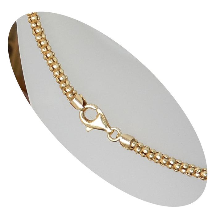 Collier, Popcorn, 18K Goud
