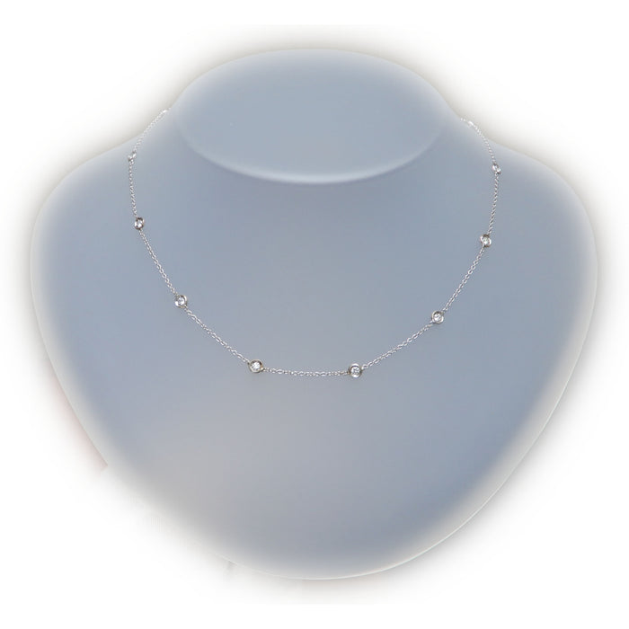 Collier, Diamant, Punti Luce, 18K
