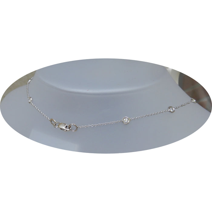 Collier, Diamant, Punti Luce, 18K