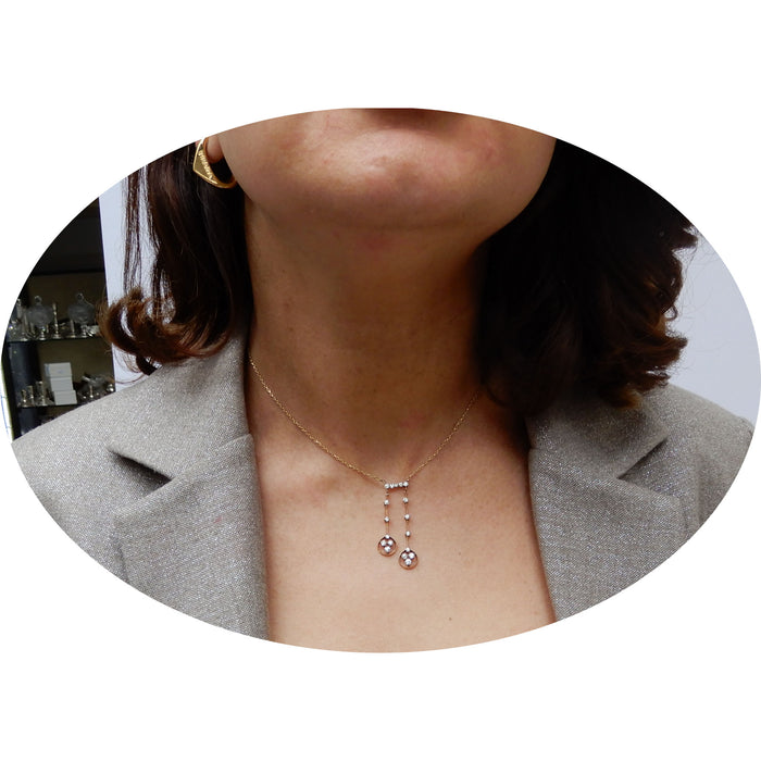 Collier, Neglige, 14K, Vintage