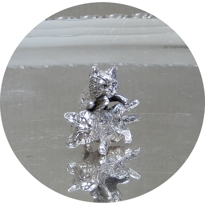 Babypoesjes, Miniatuur Zilver