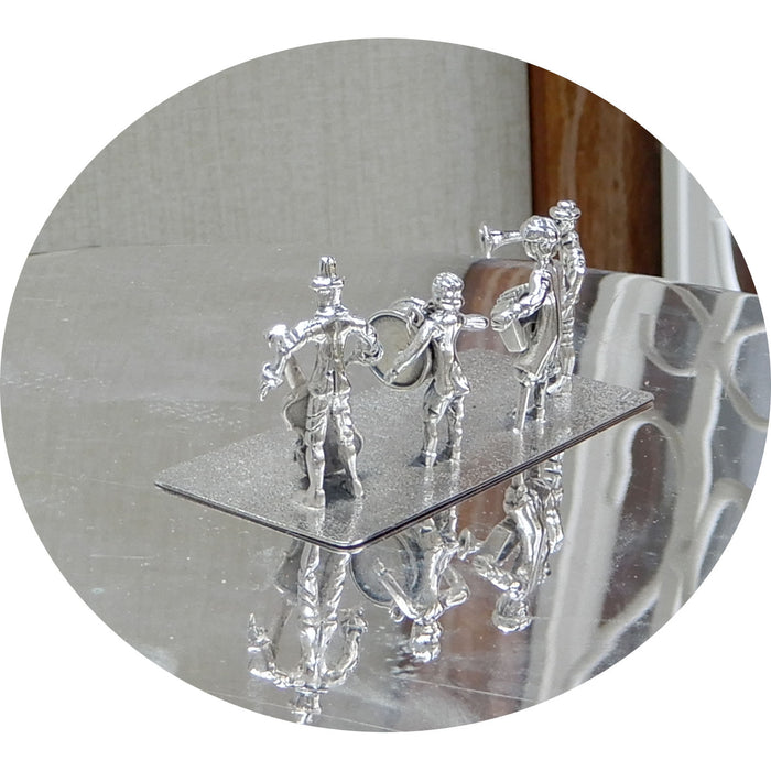 Orkest, Klein, Miniatuur, Zilver