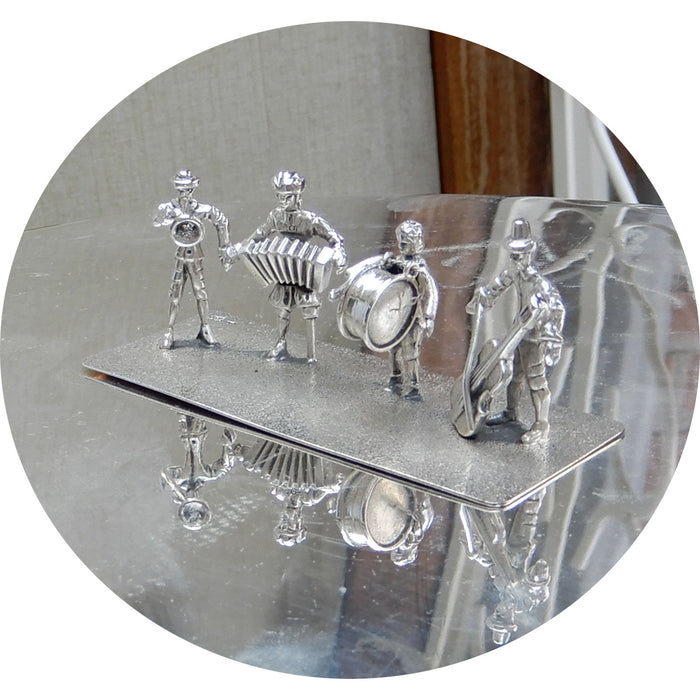Orkest, Klein, Miniatuur, Zilver
