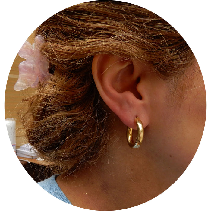 Creolen, 14K Goud