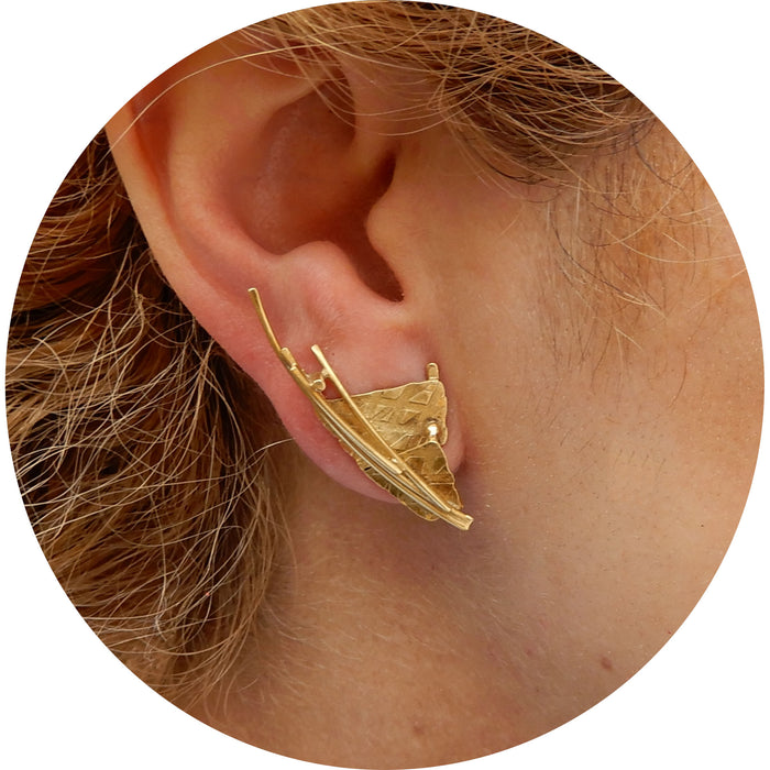 Oorclips, Anneke Schat, 18K Goud