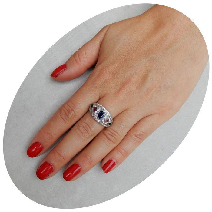 Bandring, Saffier, Robijn, Diamant, Platina
