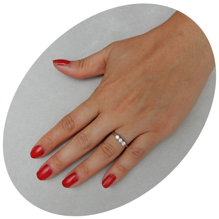 Ring, Diamant 3, 18K