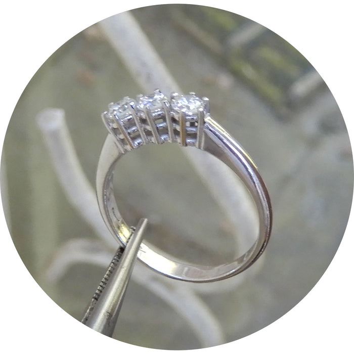 Ring, Diamant 3, 18K