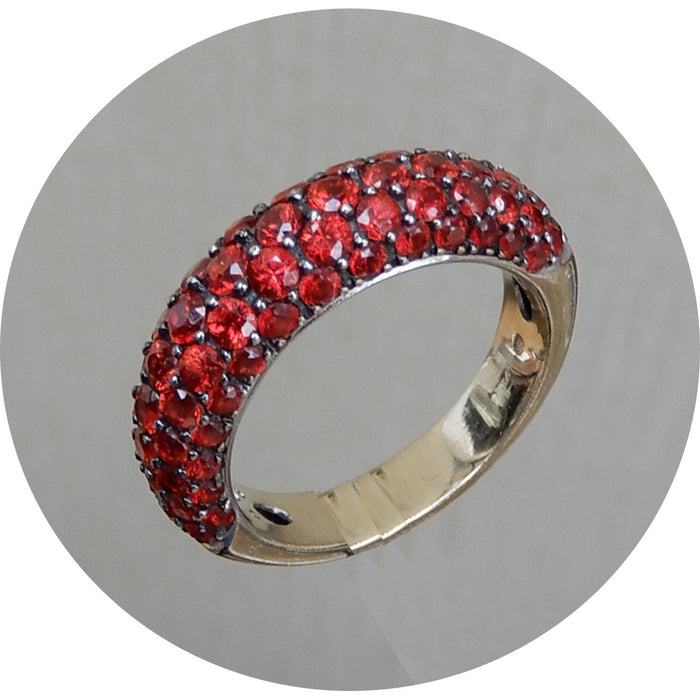 Ring, Robijn, 18K Goud