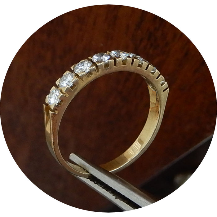 Ring, Halve Alliance, 14K Goud