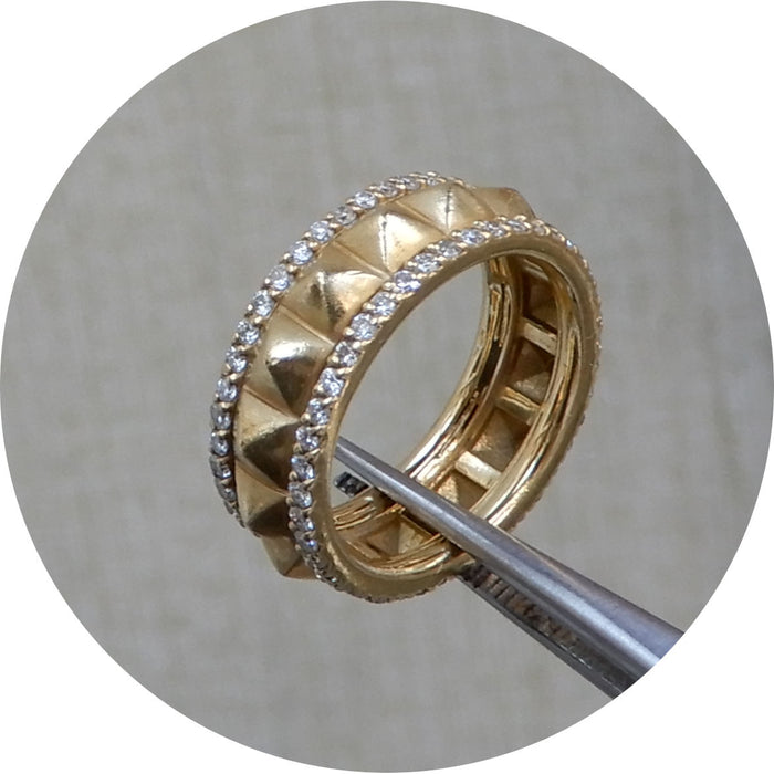 Bandring, Transenna, Diamant, 18K