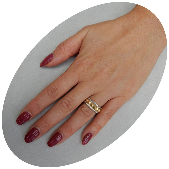 Bandring, Transenna, Diamant, 18K