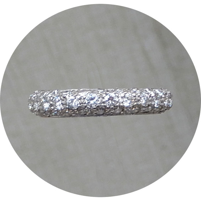 Ring, Eternity, Diamant, Vintage