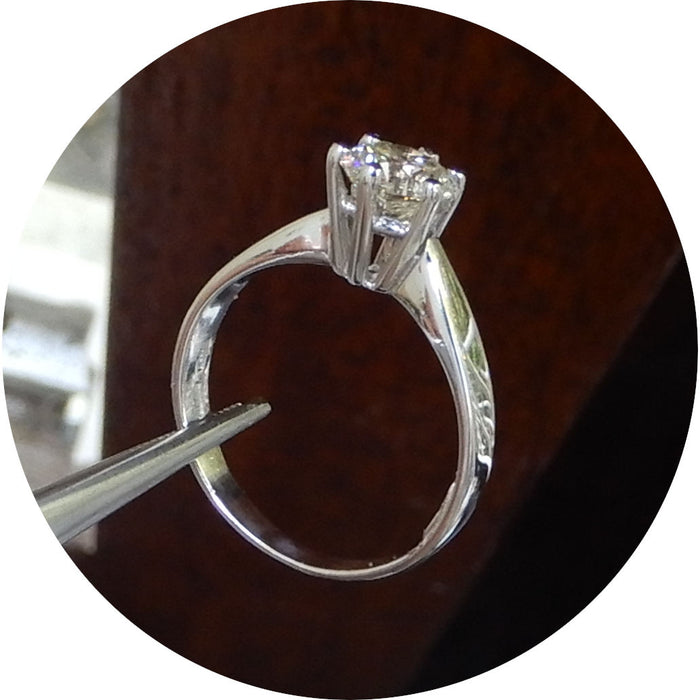 Ring, Diamant, 1,15ct. 18K