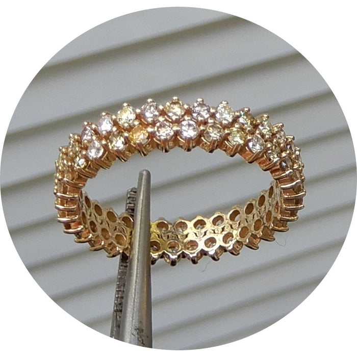 Ring, Diamant, Eternel, 18K