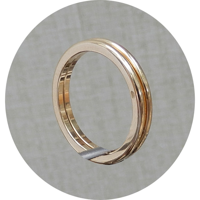 Aanschuifringen, 14K Goud