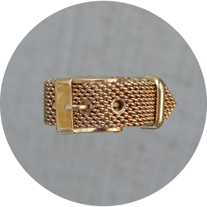 Ring, Gesp, 18K Goud