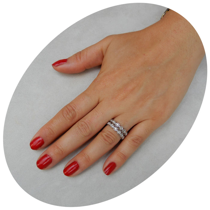 Alliance Ringen, Diamant, 18K Witgoud