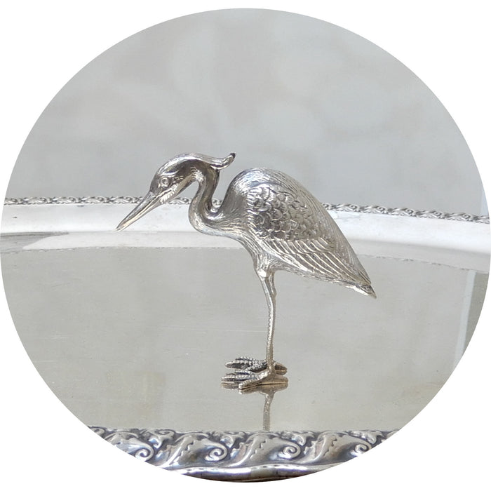 Zilveren Blauwe Reiger