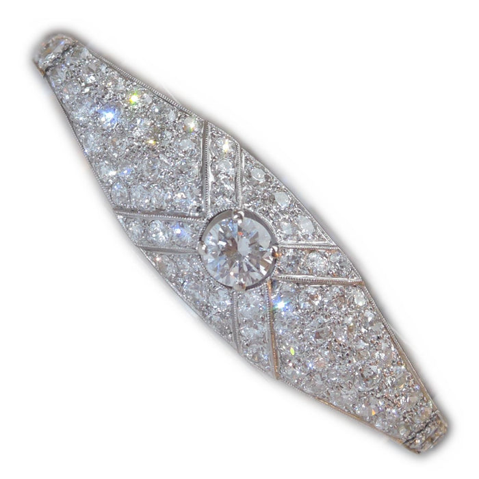 Armband, Diamant 3,00 ct, 14K, Art Deco
