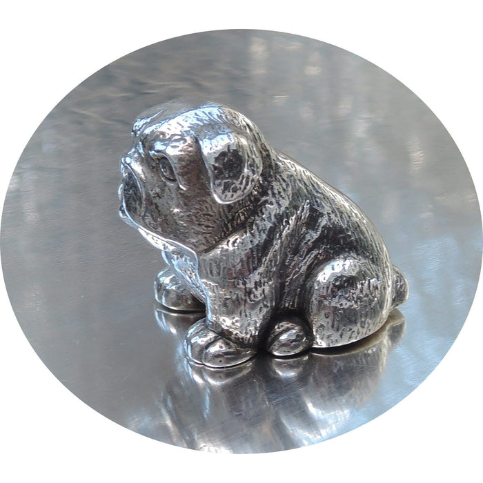 Miniatuur Zilveren Mops Hond