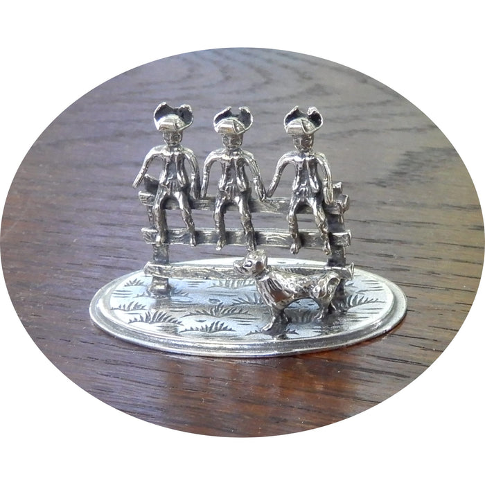 Miniatuur Zilver, Drie Kleine Kleutertjes