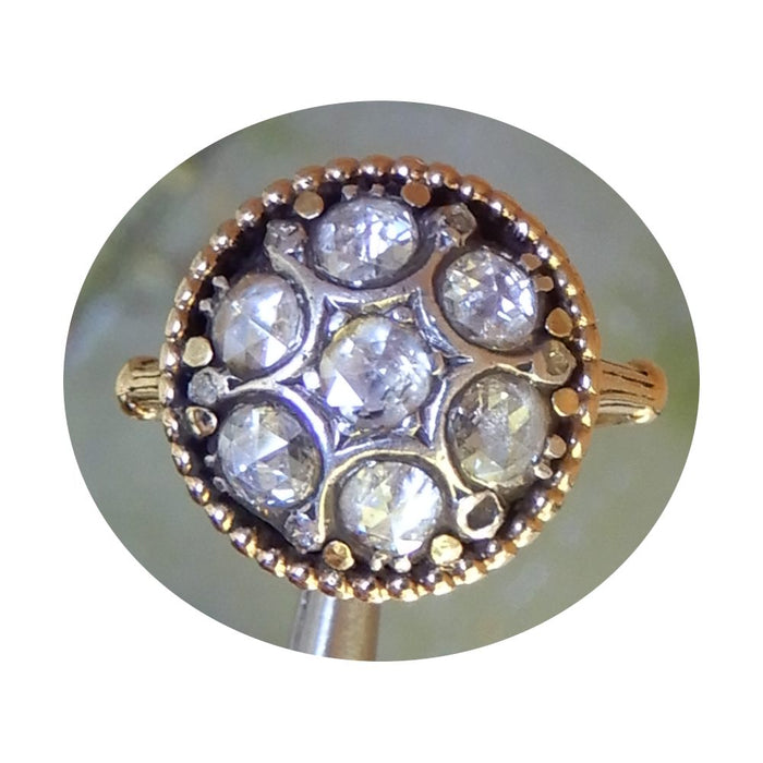Ring, Roosdiamant, 18K, Vintage